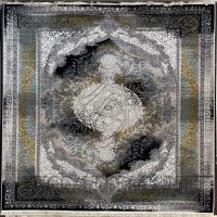 فرش نگین مشهد 1200 شانه تراکم 3600 کد 1229 برجسته